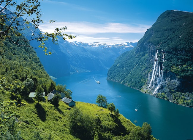 fjords de la Norvège