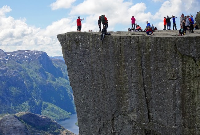 norvege preikestolen