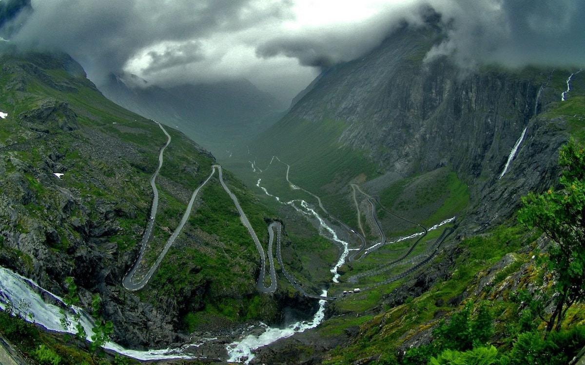 route Trollstigen norvege